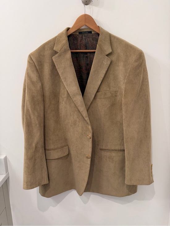 Ralph Lauren Other - Vintage Ralph Lauren Men’s Tan Corduroy Blazer Suit Jacket Sports Coat, Size 48R